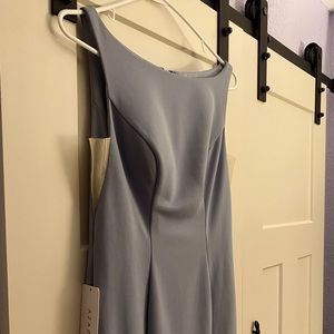 Brand new with tags AZAZIE dusty blue bridesmaids dress-size 8